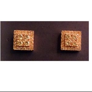 Gold & Diamond Earrings